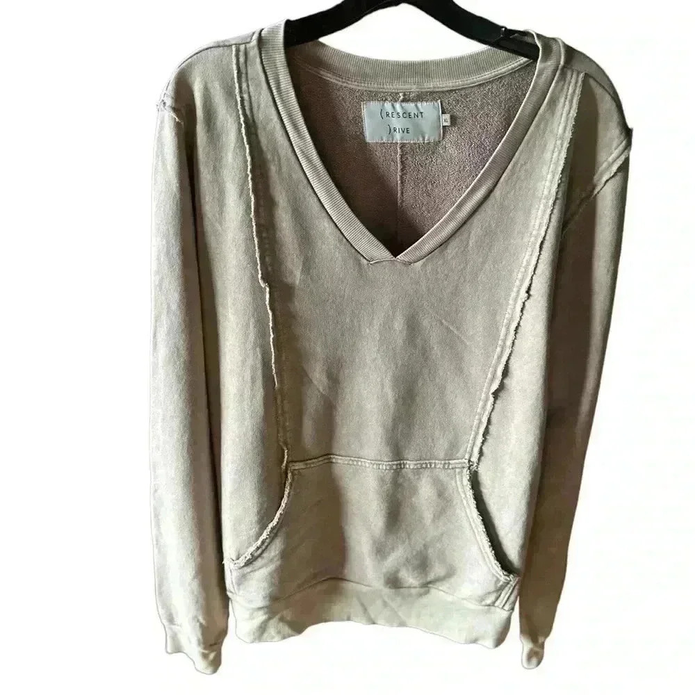 Crescent Drive plush French loop terry sweatshirt. Size xl. Soft . nwot.